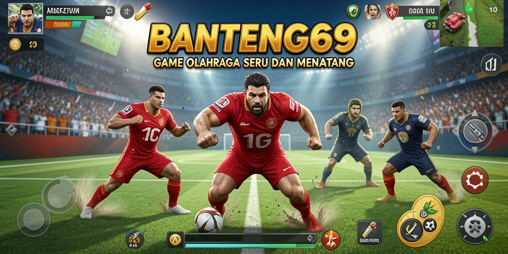 Screenshot dari gameplay BANTENG69 menampilkan aksi olahraga yang mendebarkan.