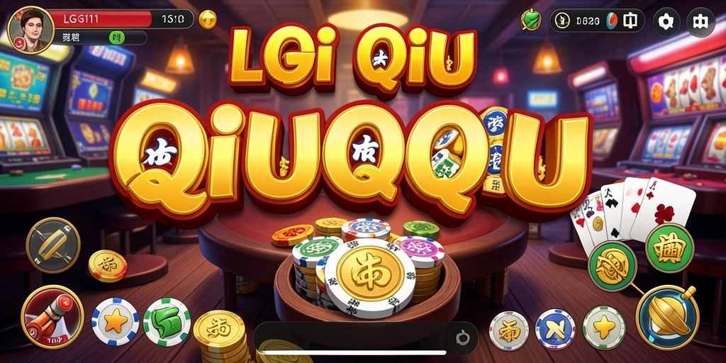 Tampilan seru gameplay LG111 saat bermain QiuQiu.