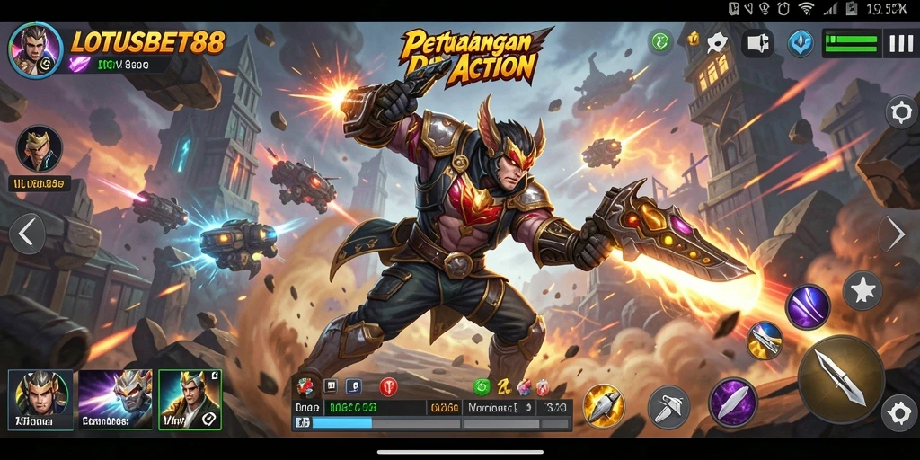 Gameplay LOTUSBET88 yang seru dan mendebarkan.